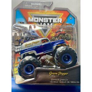 Monster Jam Grave Digger Currituck Grain Co. 1:64 Scale Diecast Truck Collectibl